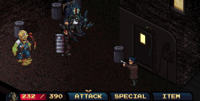 pixel noir alley boss fight